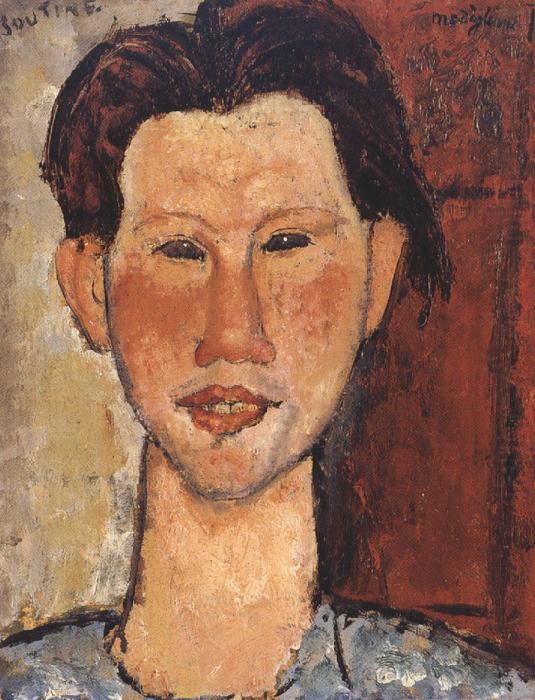 Amedeo Modigliani Chaim Soutine (mk39) china oil painting image